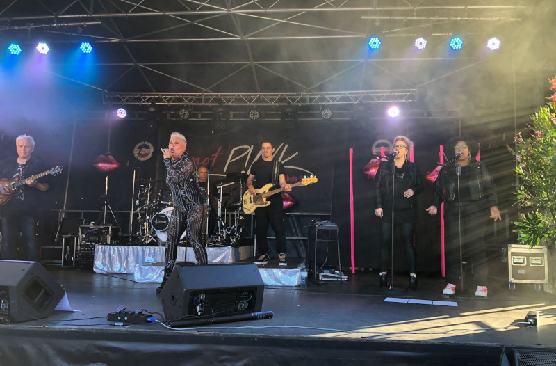 Die Pink Tribute Band aus Schleswig Holstein. Nortorfer Musiksommer 2023